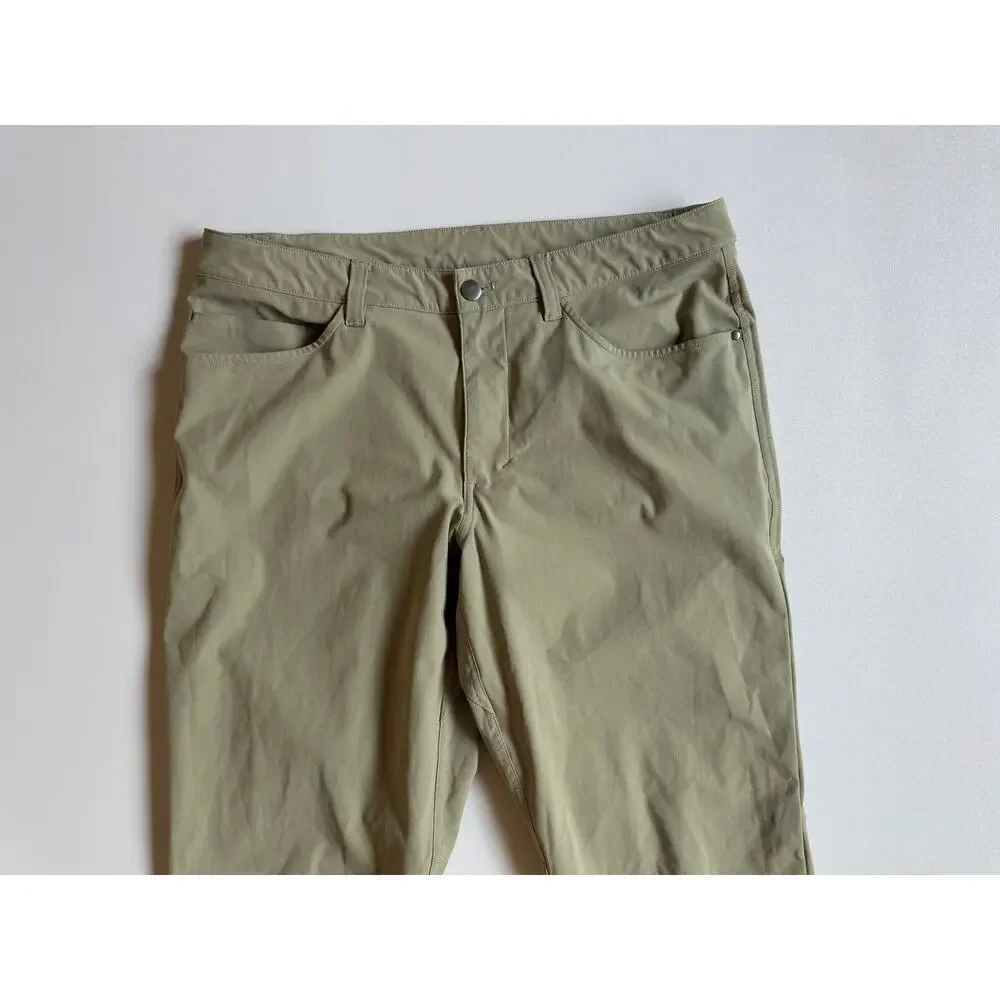 Lululemon Men's ABC Pant Classic *32" Tofino Sand Classic Fit Pants Size 32 - Picture 3 of 15